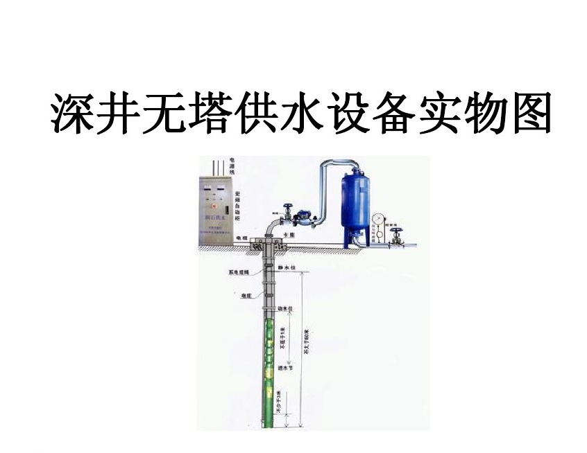 自贡贡井区井泵无塔式供水设备